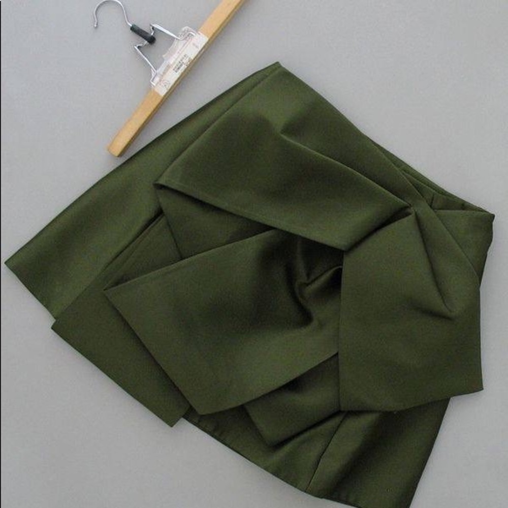 good quality green skirt evening dress party